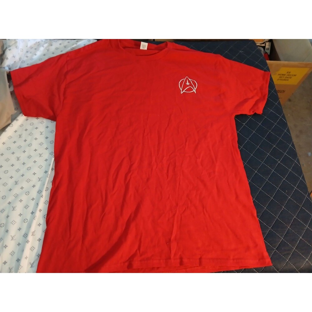 Star Trek Mens T-Shirt Red - Large